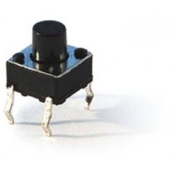 6 × 6 × (4,3–9 mm) Neva Buton – 4 Pin Tactile Switch, 100 Adet
