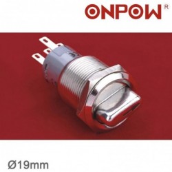 NO93 19MM METAL MANDAL SWITCH OFF ON IP65
