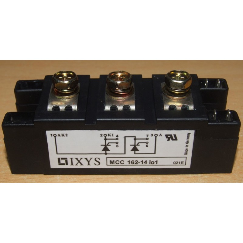 MCC162-14IO1 Tristör Modülü – 1400V, 181A, Y4-M6 Paketi