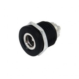 IC-258C Jak DC 2.1mm İçi Metal Ø12mm