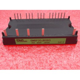 Fuji 6MBP20JB060, IGBT Modül, 600V, 20A, Fuji Electric, Endüstriyel Güç Elemanı