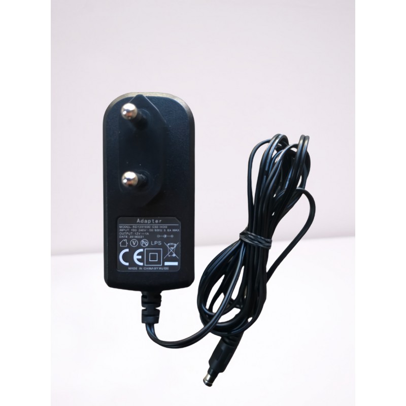 24V 2A Priz Tipi Adaptör – Plastik Kasa, 5.5x2.5 mm Uçlu