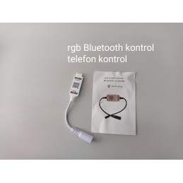 Bluetoothlu RGB Şerit Led Kontrol 6A 5-24V