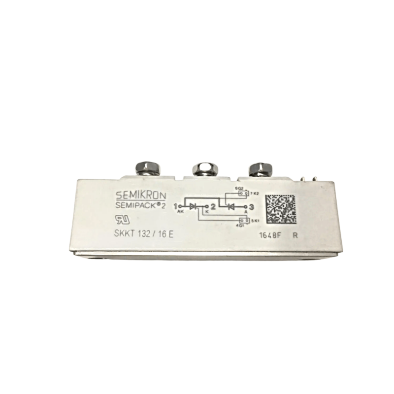 Semikron SKKT132/16E – 1600V, 132A Çift Tristör Modülü (SEMIPACK® 2)