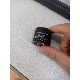 180µF 400V Elektrolitik Kondansatör – Alüminyum, Snap-in Tip (25x40mm) (50 Adet)