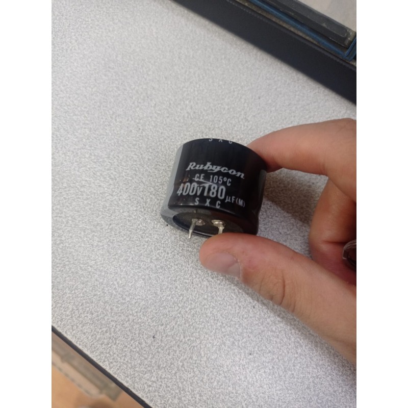 180µF 400V Elektrolitik Kondansatör – Alüminyum, Snap-in Tip (25x40mm) (50 Adet)