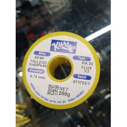 0.75mm Lehim Teli 200gr
