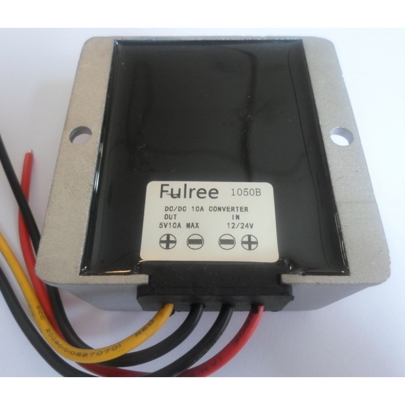 Giriş 12-24V Çıkış 5V 20A Metal Dönüştürücü (Convertor)