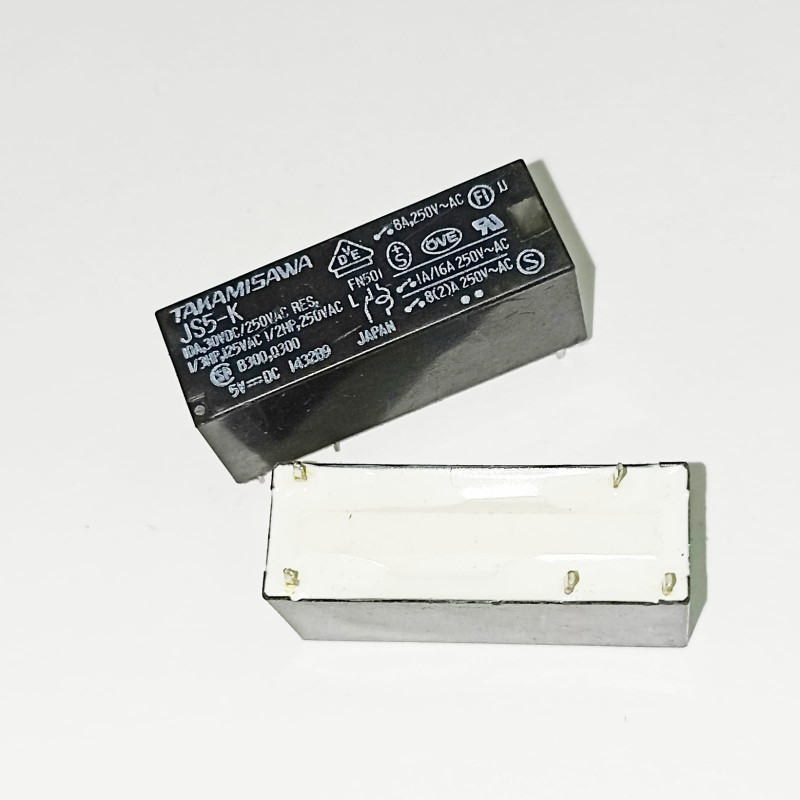 5V 8A 1C 5PIN TAKAMISAWA Kombi Röle