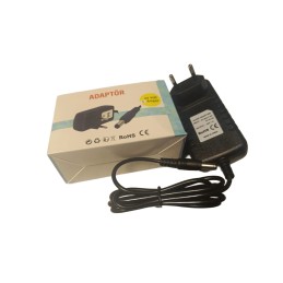 24V 1A Priz Tipi Adaptör – Plastik Kasa, 5.5x2.5 mm Uçlu