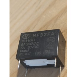 HF32F 24V Röle – 10A, SPDT (1 Form A) – Endüstriyel Uygulamalar İçin