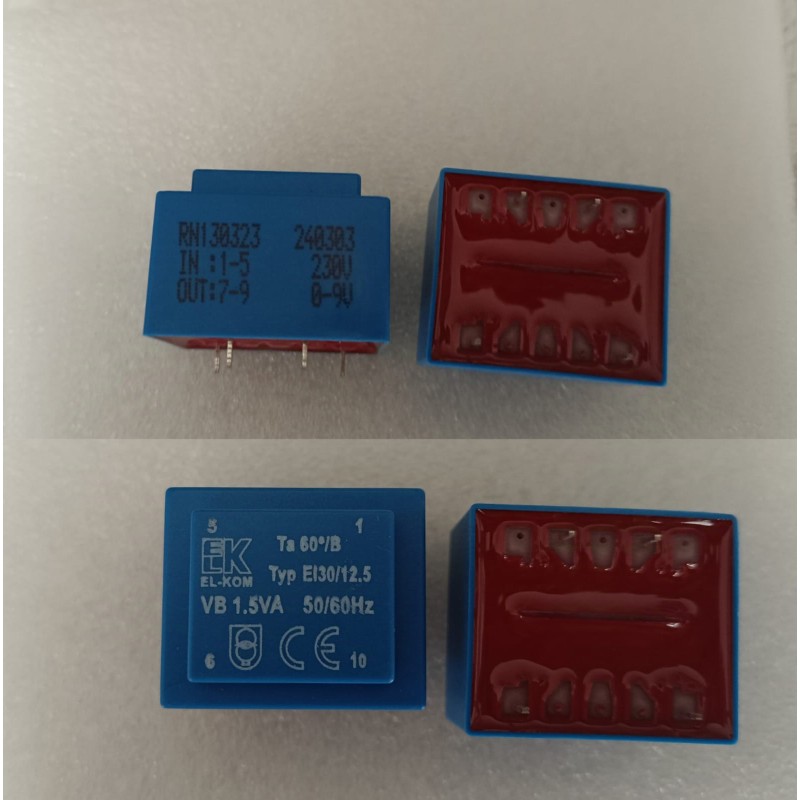 Eca 1x9 kombi trafosu