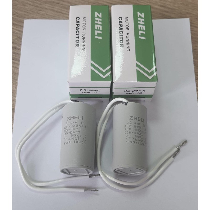 2.5UF 450V AC POMPA KAPASİTÖRÜ