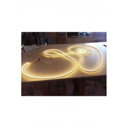 12V Esnek Neon LED Işık Hortumu | 6x12mm | 5 Metre | Günışığı | İç ve Dış Mekan