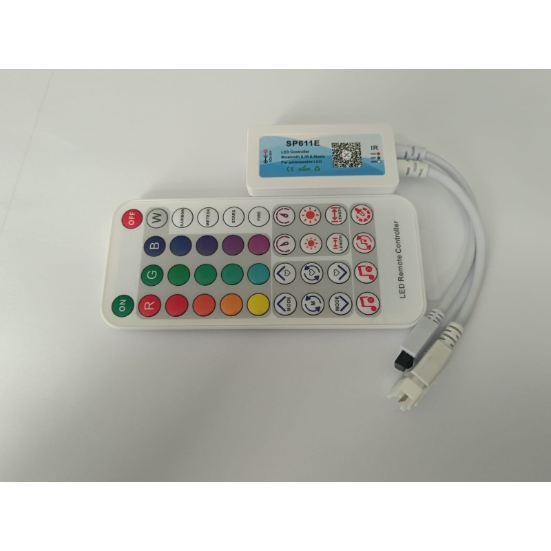 SP611E Pixel RGB LED Kontrol Cihazı | Bluetooth + WiFi + Müzik Modlu