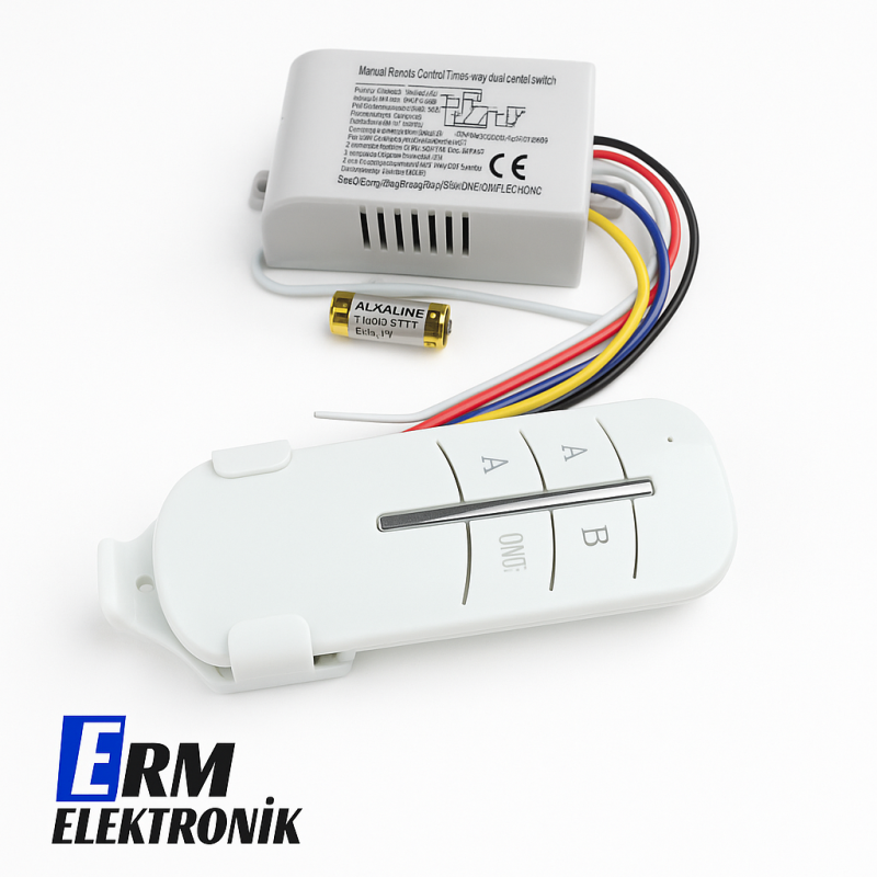 1’li Uzaktan Kumanda Kontrol Sistemi | Tekli Avize Anahtarı