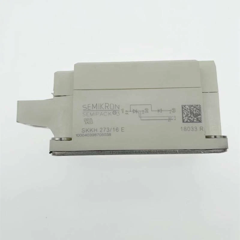 SEMIKRON SKKH273/16E 273 A 1600 V Güç Yarı İletken Modülü | Çift Seri Diyot & Tiristör | SEMIPACK 3 Endüstriyel Tip