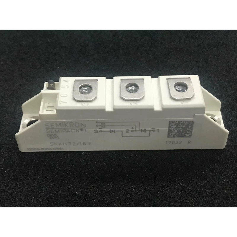 SEMIKRON SKKH72/16E 70 A 1600 V Güç Yarı İletken Modülü | Çift Seri Diyot & Tiristör | SEMIPACK 1 Endüstriyel