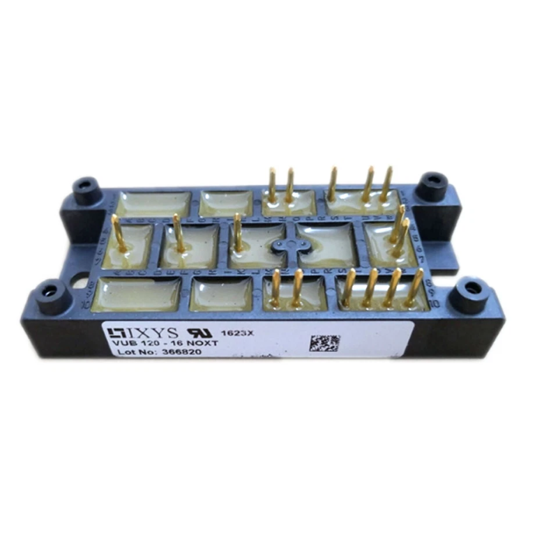 IXYS VUB120‑16NO2 188 A 1600 V Üç Faz IGBT Yarım Köprü + Hızlı Diyot Modülü | PCB Montaj Tipi (V2‑Pack)