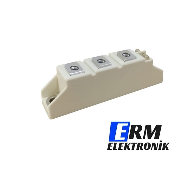 Semikron SKKT42/16E – 1600V, 40A Çift Tristör Modülü (SEMIPACK® 1)