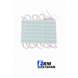 12V 6 LED’li 6W Modül LED – Gün Işığı (≈6000K) | Yüksek Parlaklık Tabela Aydınlatması