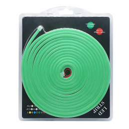 12V Esnek Neon LED Işık Hortumu | 6x12mm | 5 Metre | Yeşil | İç ve Dış Mekan