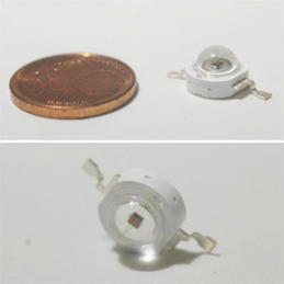 3W Power LED Kırmızı 700mA – Yoğun Kırmızı Işık, Yüksek Verim (50Adet)