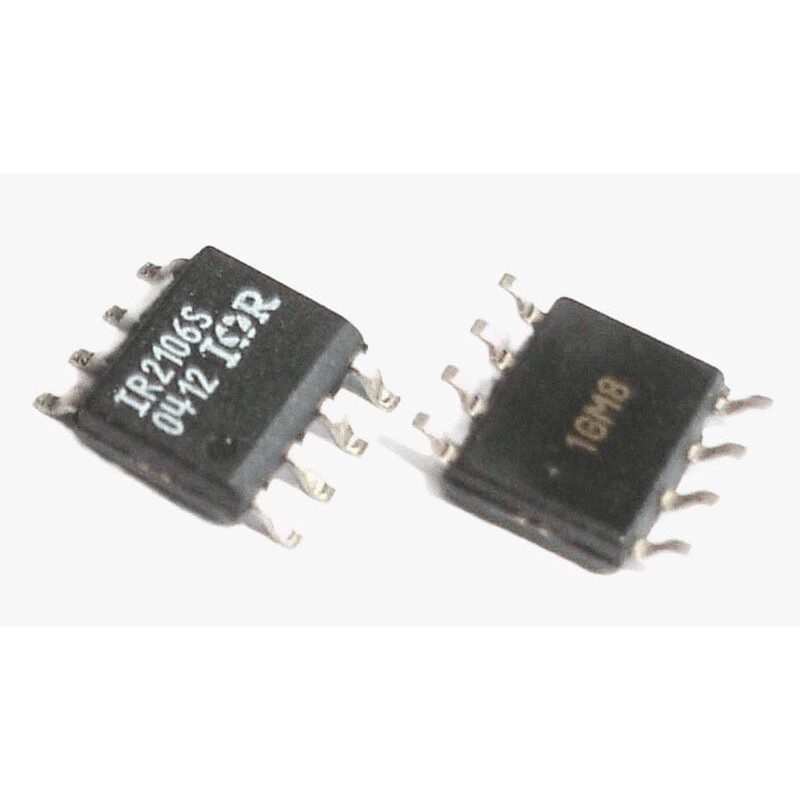 IR2106S – High/Low‑Side MOSFET/IGBT Gate Driver IC, SOIC‑8, 100 Adet