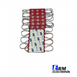 Toptan 12V 1.2W Eko Modül LED – Tabela & Kutu Harf (Kırmızı) (10Adet)