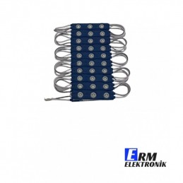 12V 1.2W Eko Modül LED – Tabela & Kutu Harf (Mavi) (10Adet)