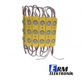12V 1.5W Modül LED – Tabela & Kutu Harf (Sarı) (10Adet)