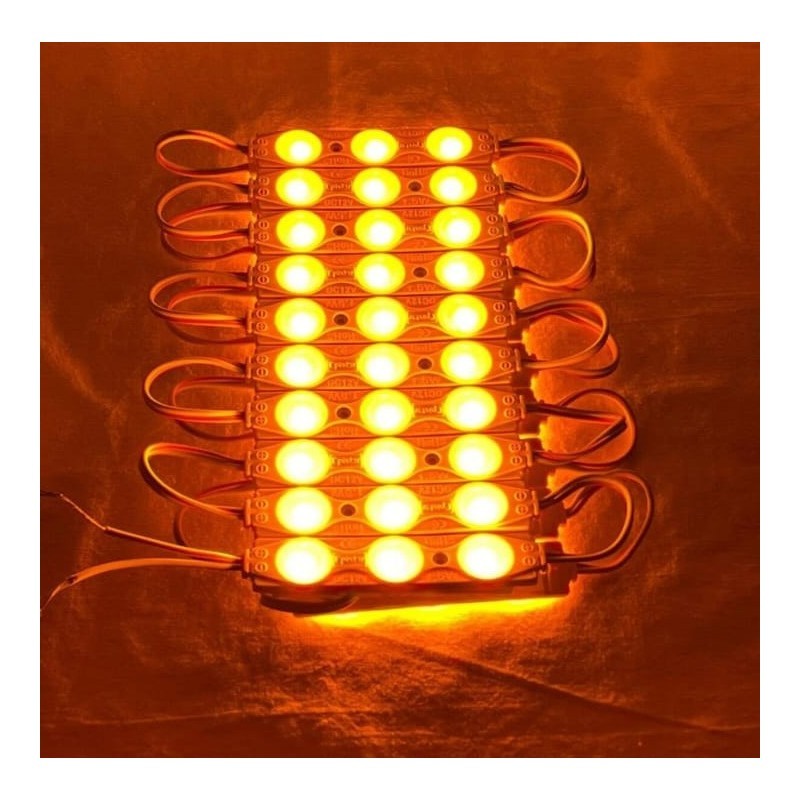 12V 1.5W Modül LED – Tabela & Kutu Harf (Sarı) (10Adet)