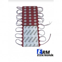 12V 1.5W Modül LED – Tabela & Kutu Harf (Kırmızı) (10Adet)