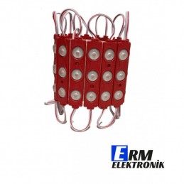 12V 1.5W Modül LED – Tabela & Kutu Harf (Kırmızı) (10Adet)