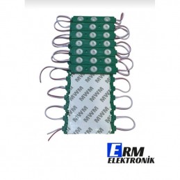 Toptan 12V 1.5W Modül LED – Tabela & Kutu Harf (Yeşil) (10Adet)