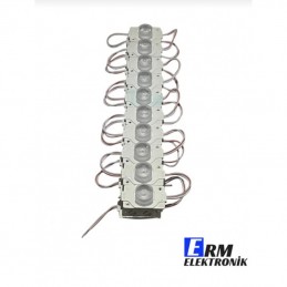 Toptan 12V 1.5W Tekli Lensli Modül LED – Tabela & Kutu Harf (Beyaz) (10Adet)