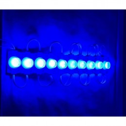 Toptan 12V 1.5W Tekli Lensli Modül LED – Tabela & Kutu Harf (Mavi) (10Adet)
