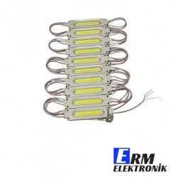 Toptan 12V 2W COB LED Modül – Araç Dekoratif Aydınlatma (Beyaz) (10Adet)