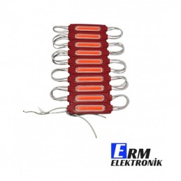 12V 2W COB LED Modül – Araç Dekoratif Aydınlatma (Kırmızı) (10Adet)