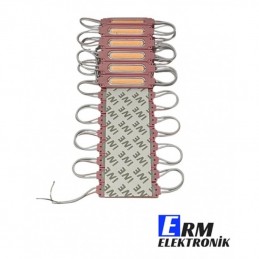 12V 2W COB LED Modül – Araç Dekoratif Aydınlatma (Pembe) (10Adet)