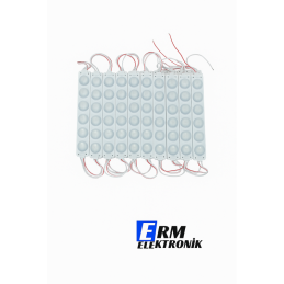 Toptan 12V 6W Modül LED – Araç Dekoratif Aydınlatma (Beyaz) (10Adet)