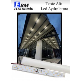12V Tente LED – Dış Mekân ve Pergola Aydınlatma Beyaz