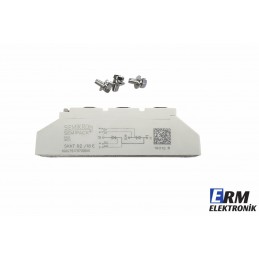 SEMIKRON SKKT92/18E 95 A 1800 V Çift Seri SCR & Diyot Modülü | SEMIPACK 1 Endüstriyel Tip