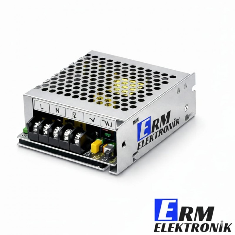 24V 3A Kalın Kasa Metal Adaptör / Trafo