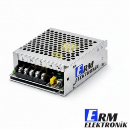 24V 20A Kalın Kasa Metal Adaptör / Trafo