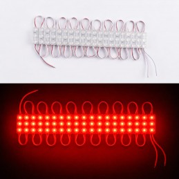 12 Volt 0.5 Watt Mini Modül LED Kırmızı Işık – 12V Reklamcı LED (10Adet)