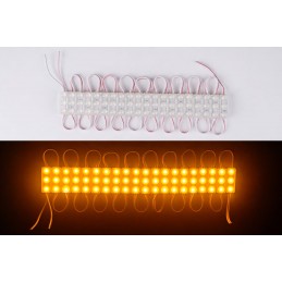 12 Volt 0.5 Watt Mini Modül LED Sarı Işık – 12V Reklamcı LED (10Adet)