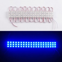 12 Volt 0.5 Watt Mini Modül LED Mavi Işık – 12V Reklamcı LED (10Adet)