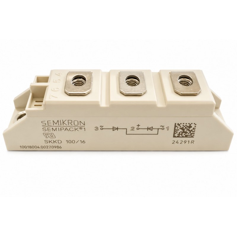 Semikron SKKD100/16 – 1600V, 100A Rectifier Diode Modülü (SEMIPACK® 1)