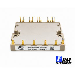 6MBP20RH060-50 IGBT Modül – 600V 20A Fuji Electric